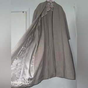 NWOT Zara Belted Oversize Viscose Trench  XL